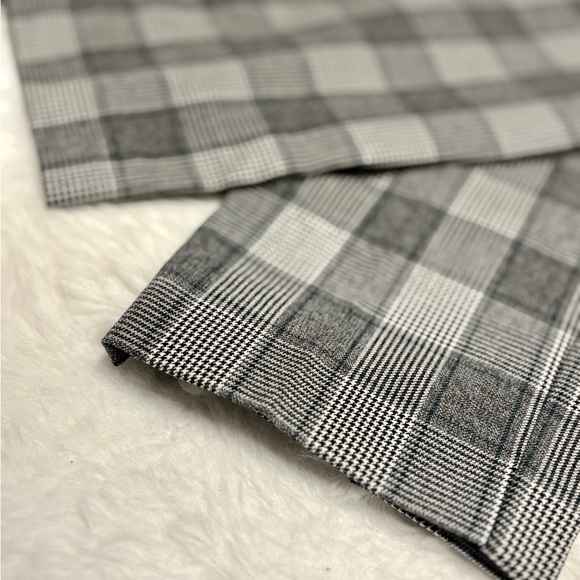 Gray Plaid Pants - Picture 2 of 4